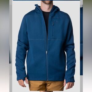 Duck Camp Barnburner Merino Hoodie Sz XL